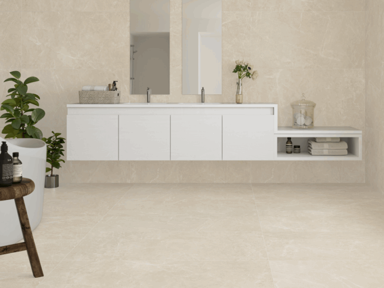 LACOCK CREAM SAT 60x60 RECT