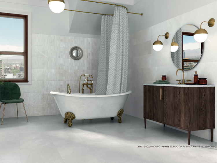 MARBLE ART WHITE SAT 60x60 RECT